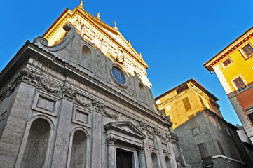 Fototapeta na wymiar Roma, Chiesa di Santa Caterina dei Funari