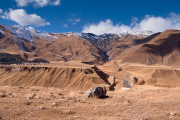 Gruzja piekną jesienią. A beautifull autumn in Georgia. © rogozinski