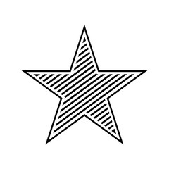 Stylish Star Symbol