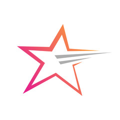 Stylish Star Symbol
