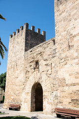 Alcudia Stadt auf  Mallorca in Spanien