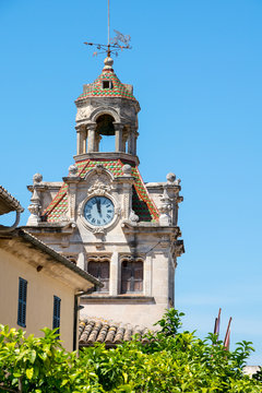 Alcudia Stadt auf  Mallorca in Spanien