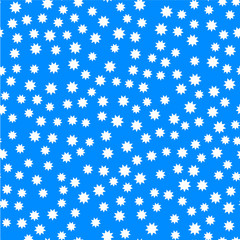 Starry sky seamless pattern