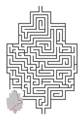 Vector Maze with Answer 31