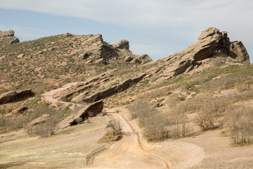 Landscape and Track near Molina de Aragon, Guadalajara