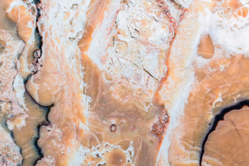 Naklejka premium Onyx, unique texture of natural stone.