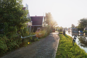 The old fishing village Haaldersbroek.