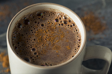 Homemade Holiday Spicy Mexican Hot Chocolate