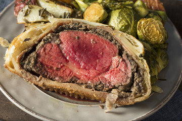 Homemade Christmas Beef Wellington