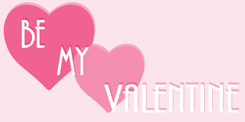 Valentines day greeting card