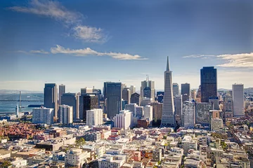 Foto op Aluminium San Francisco Skyline © kwphotog