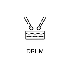 Drum line icon