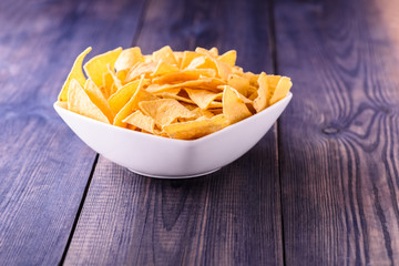 Tortilla chips and dip