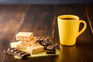 cookies, coffee, chocolate