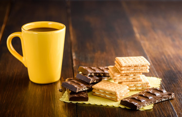 cookies, coffee, chocolate