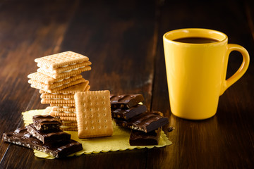 cookies, coffee, chocolate
