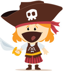 fille pirate
