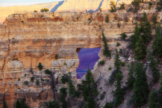 Fototapeta Fenster im Grand Canyon