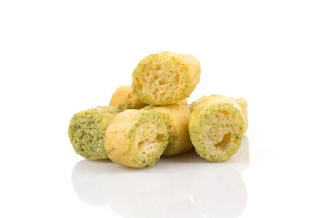 Garlic bread with herbs