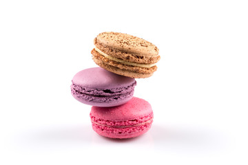 Tasty colorful macaroon