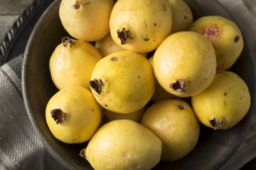Raw Organic Yellow Guava Fruit