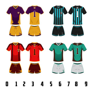 Soccer Jersey Uniform Design