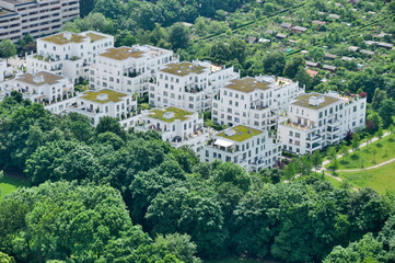 Fototapeta premium Aerial view of Munich, Germany