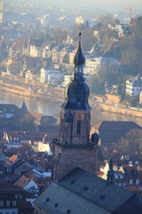 Fototapeta na wymiar Blick auf Heidelberg