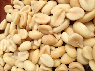 Pile of peanuts