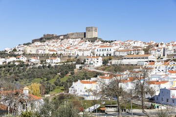 Fototapeta na wymiar a view of Castelo de Vide town, Portalegre District, Alto Alentejo, Portugal