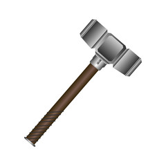 Isolated medieval weapon