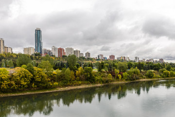 Edmonton from the River