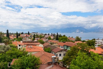 Obraz premium Kulesi district, Antalya city center, Turkey