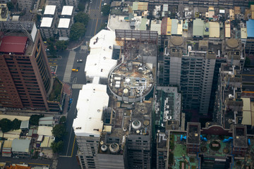 Aerial view of Kaohsiung City