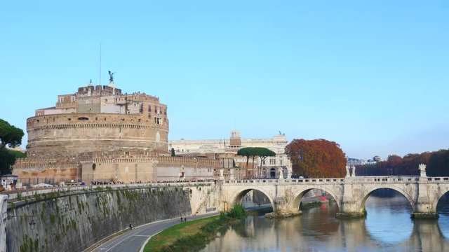he Mausoleum of Hadrian