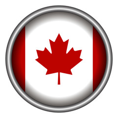 Obraz premium Isolated Canadian badge