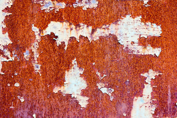 rusty metal texture