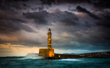 Chania lighthouse