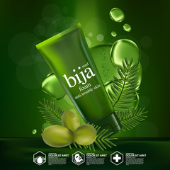 Bija Seed Nature Cosmetic Skin Care.