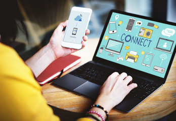 Connect Connection Devices Technology Communicztion Concept