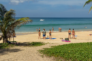 Beach landscape in Phuket