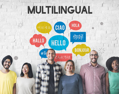 Communication Foreign Languages Greeting Worldwide Concept
