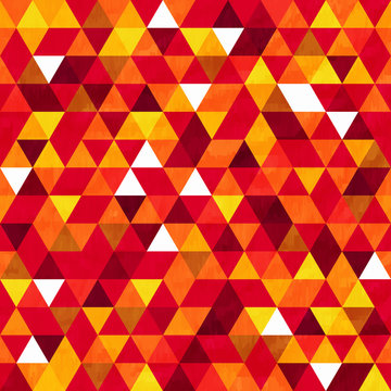 Retro pattern of geometric shapes

