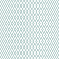 Geometric abstract vector blue and white pattern. Geometric modern ornament. Seamless modern background