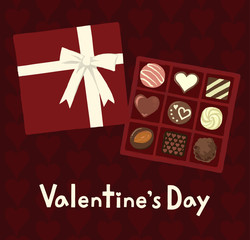 バレンタインチョコレートボックス