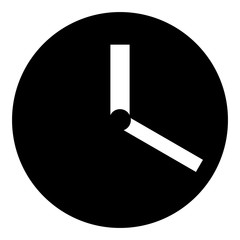 Clock vector icon