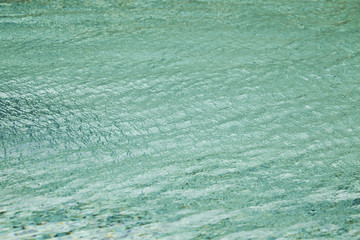 Blurred Beautiful water surface