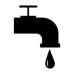 Faucet vector icon