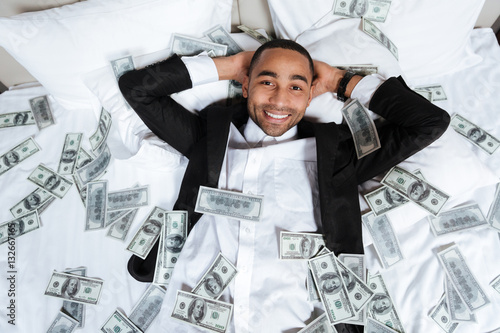 money on bed