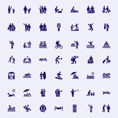 holiday stick figure